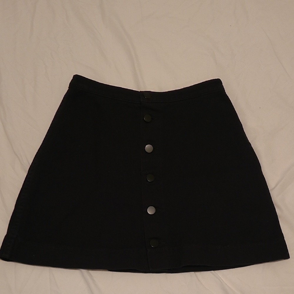 American Apparel Black A-Line Skirt